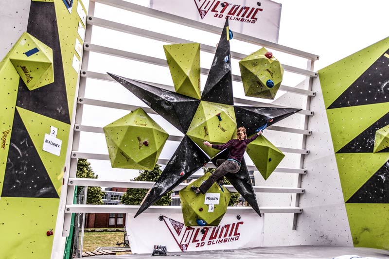 Direktvertrieb von Klettergriffen und Volumen